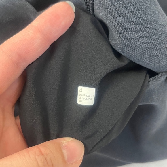 Lululemon Womens Softstreme High Rise Pants Sz 4 Pullstring Black - Picture 10 of 13